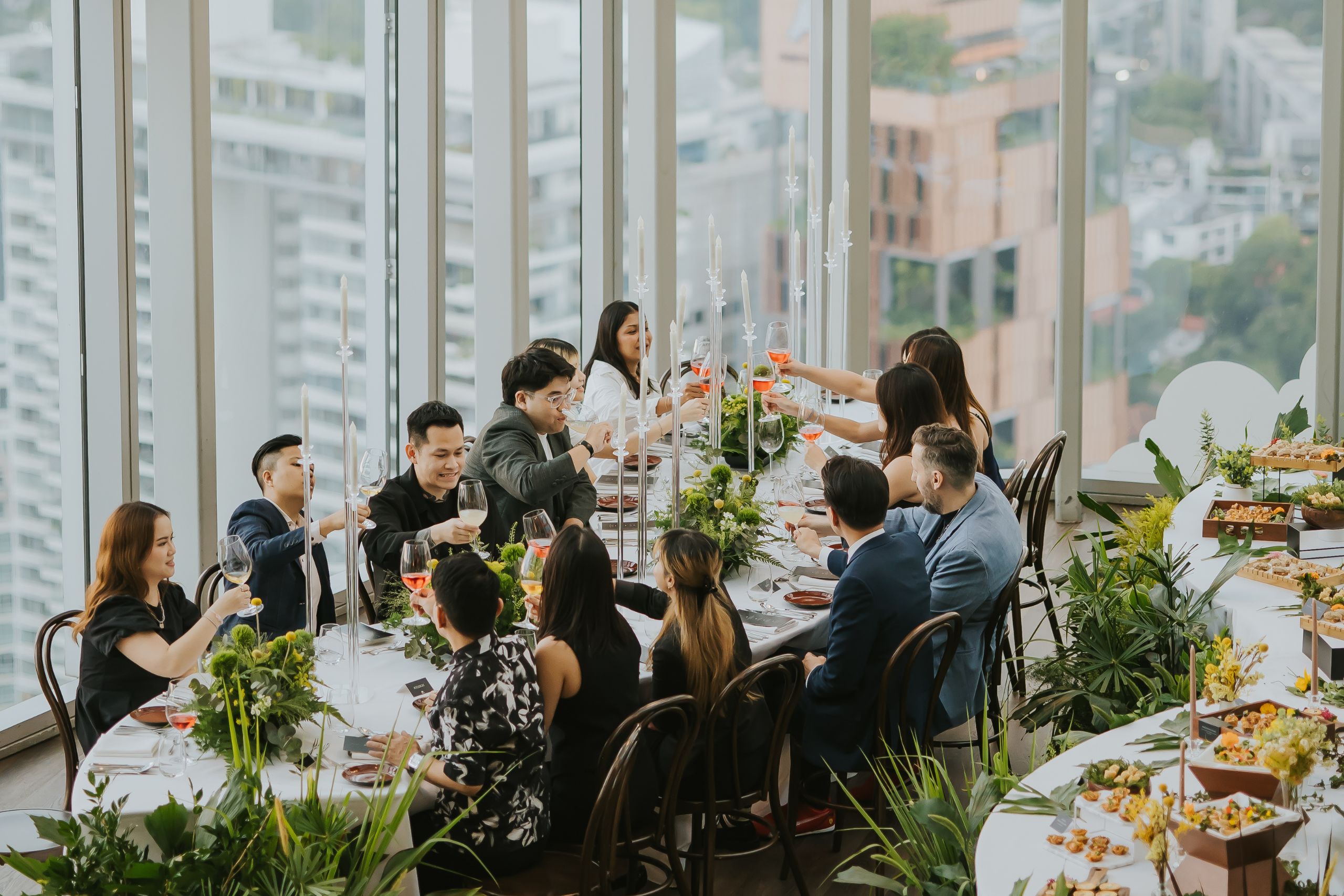 Corporate dinner at atico